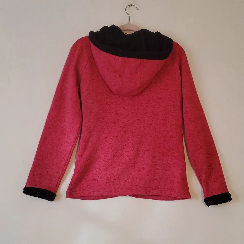 Snozu Performance Pink Zipup Outdoor Coat Jacket Women Hoodie‎ Size Medium
